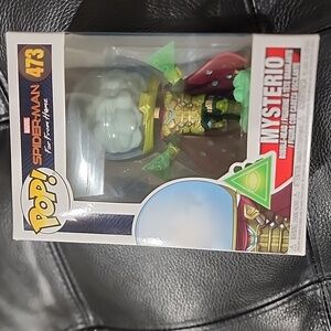 Funko Pop Marvel Spider-Man, Far From Home, Mysterio Bobble-Head #473